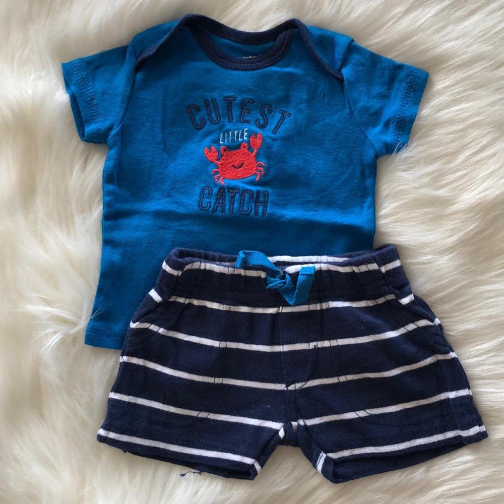 Carter’s NB “cutest little catch” Outfit
